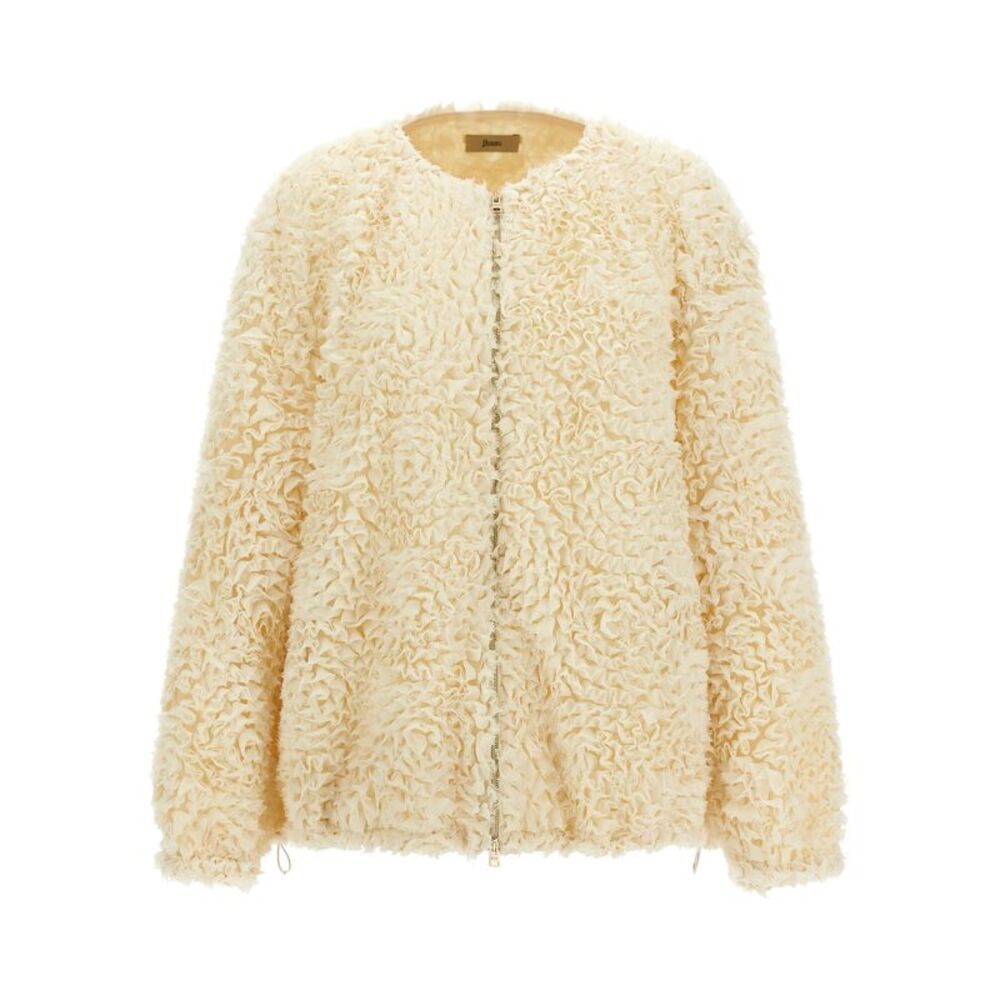 Herno Women Mini Ruffle Jacket